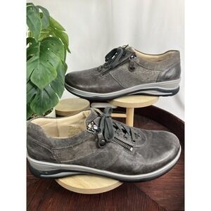 Fidelio Shoes Sneakers Size 8 Hallux Haley Mitzy Lace Up Zip Comfort Walking